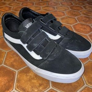 B&W women’s velcro Vans